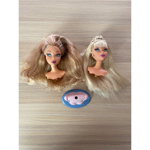 My Scene Swappin' Styles Barbie Heads & Stand - Picture 5 of 9